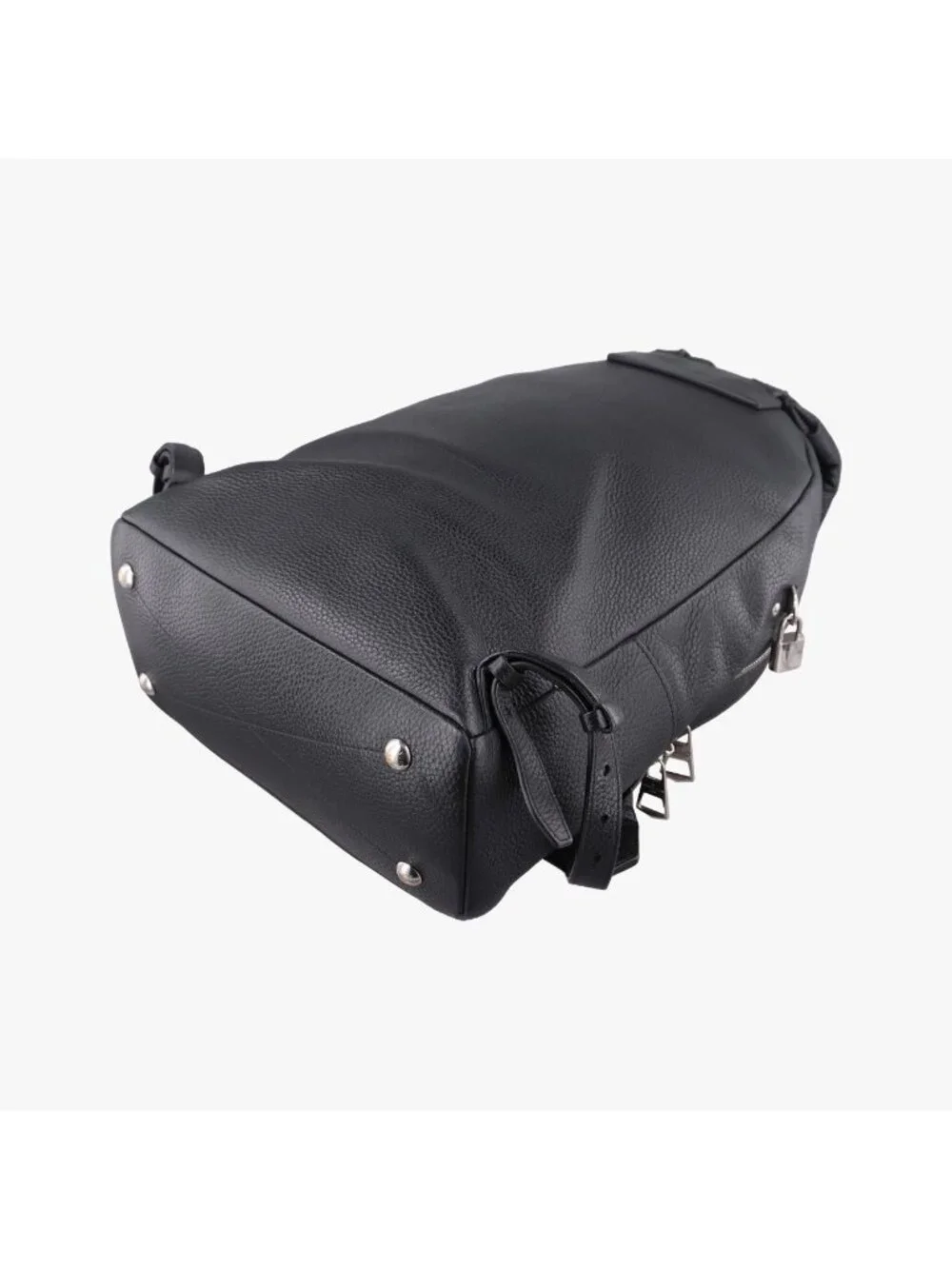 Louis Vuitton Alma Noir Taurillon Leather Handbag